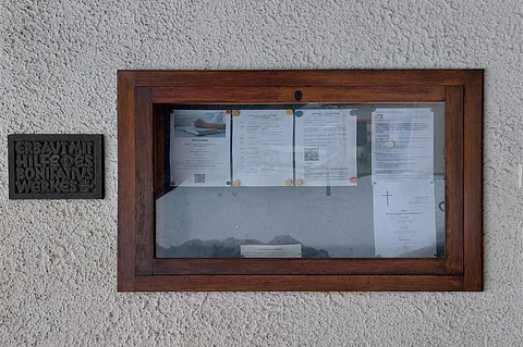 Schaukasten von Ilmenau